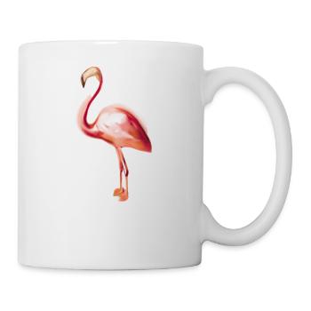 Flamingo Gift Idea - Mug - white - Right