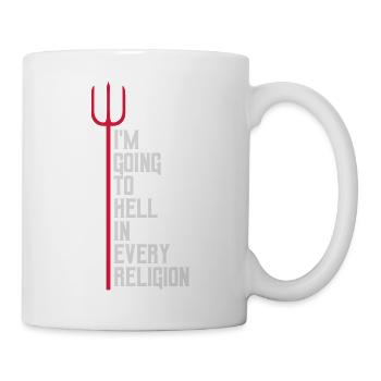 in going to hell - Mug - white - Right
