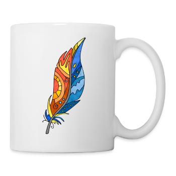 Feather - Mug - white - Right