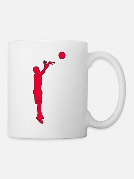 Basketball players - Mug - white