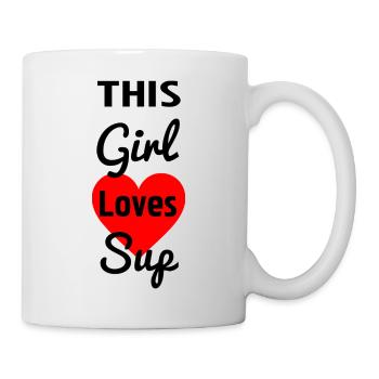 Skateboard SUP Surfing - Mug - white - Right