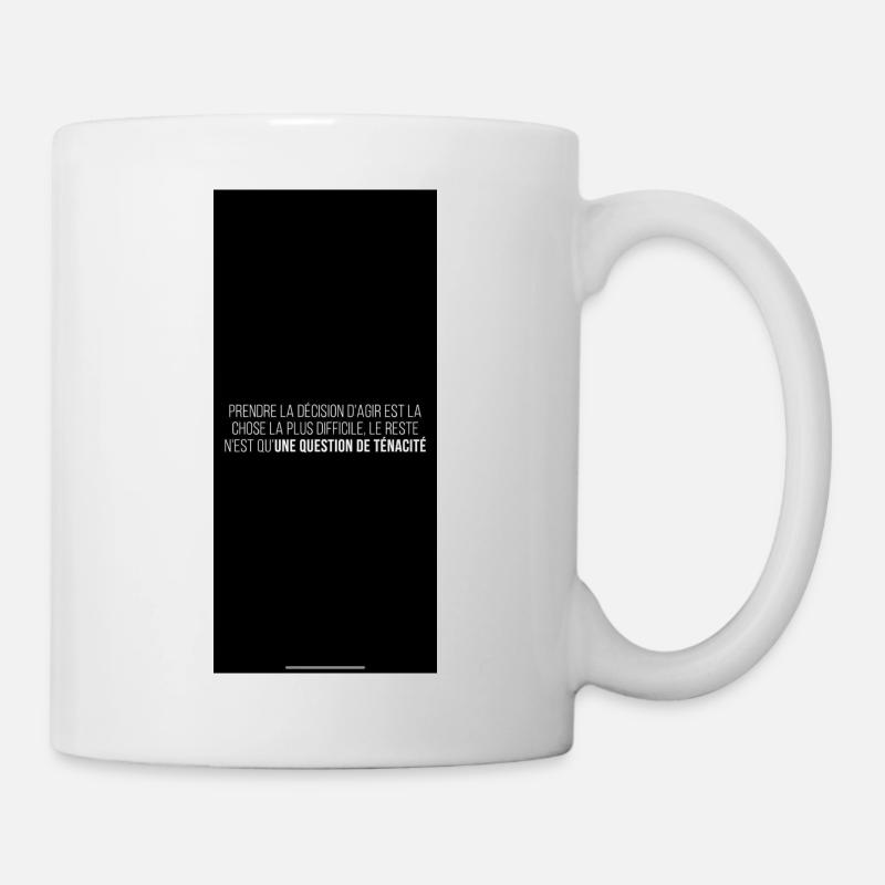 QUOTE MOTIVATION - Mug - white