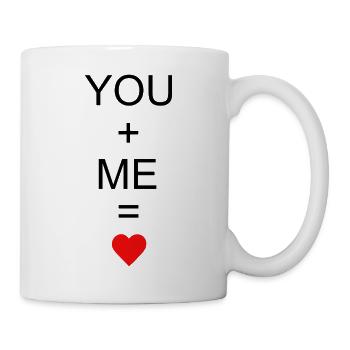 You&Me - Tasse - Weiß - Rechts
