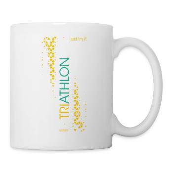 TRIATHLON just try it - Mug - white - Right