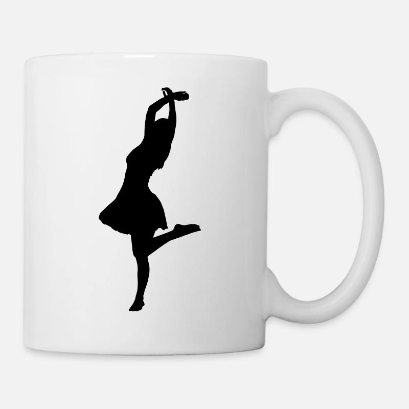tänzerin - Tasse - Weiß
