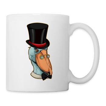 Shoebill Bird Ornithologist Forest I Gift - Mug - white - Right