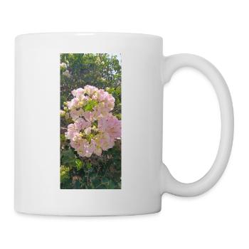Bugamlia fleurs de rose spectaculaires - Mug blanc - blanc - Droite