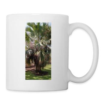 Kanarische schöne Palme - Tasse - Weiß - Rechts