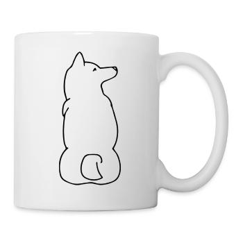 Hund Dog - Tasse - Weiß - Rechts