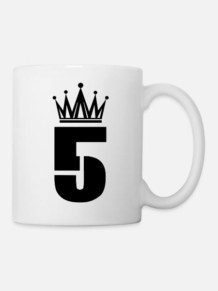 5 - Tasse - Weiß