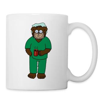 Doctor Bear from "Kojo in Hand Surgery" - Mug - white - Right