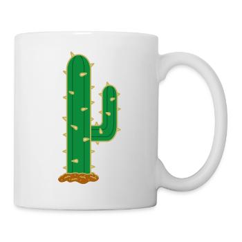 Cactus N°6 - Mug blanc - blanc - Droite