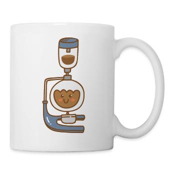 Kawaii Sweet Vacuum Syphon Brewer - Mug - white - Right