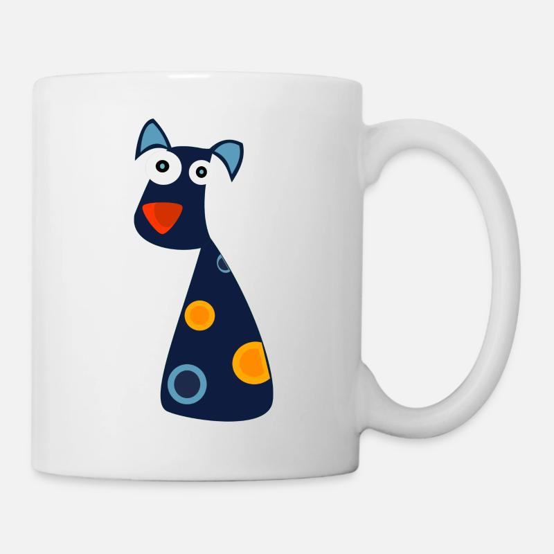 Hund - Tasse - Weiß