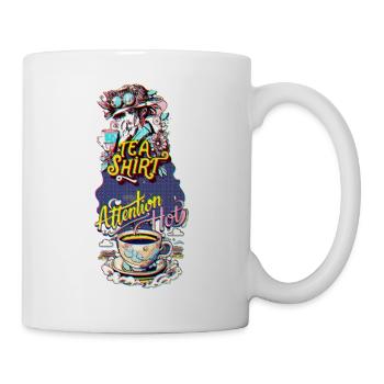 Hot Tea - Das heiße Design für Tee-Liebhaber! - Tasse - Weiß - Rechts