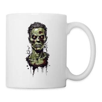 Film d’horreur Nuit Zombie Goule Halloween - Mug blanc - blanc - Droite