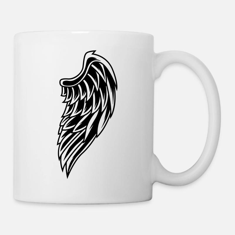 wings - Tasse - Weiß