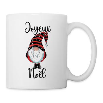 Gnome de Noël - Mug blanc - blanc - Droite