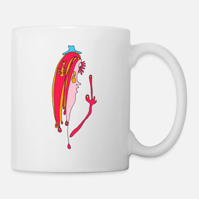Middle finger - Chill out, Brother! - Mug - white