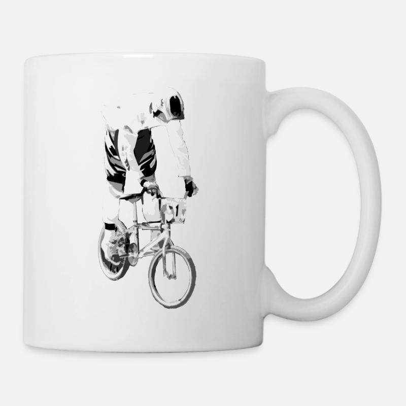 BMX - Tasse - Weiß