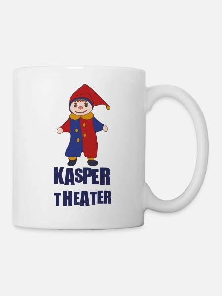 KASPERTHEATER - Tasse - Weiß