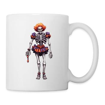 Clown / Cirque / Carnaval / Carnaval / Ludique - Mug blanc - blanc - Droite