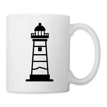 Phare - Mug blanc - blanc - Droite
