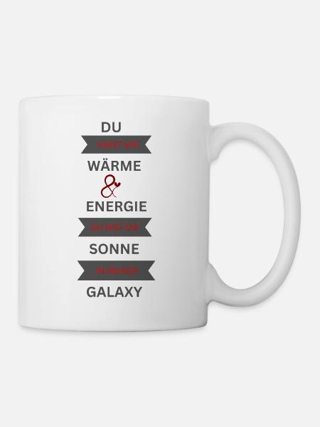 Du - Tasse - Weiß