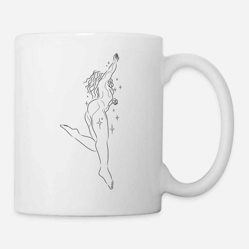 Femme des etoiles - Mug blanc - blanc