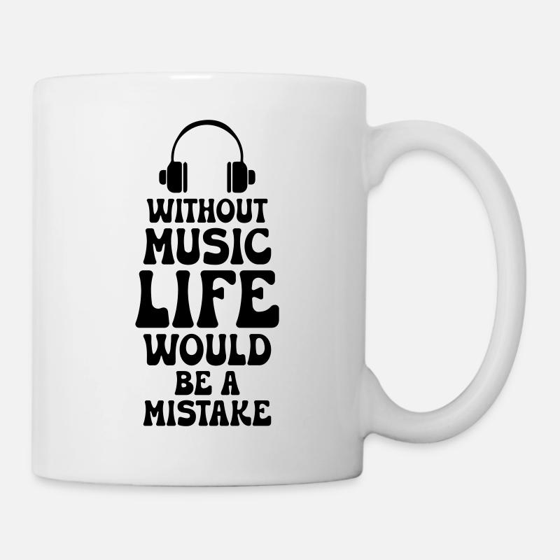Without Music - Mug - white