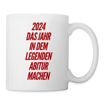 Abitur 2024 Sayings - Mug - white - Right