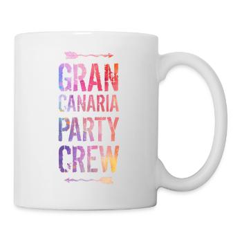 Dicton de l’équipe de fête de Gran Canaria - Mug blanc - blanc - Droite