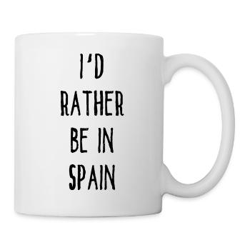 Je préfère être en Espagne - Espagne - España - Mug blanc - blanc - Droite