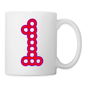 1. 1 year. 1st ANNIVERSARY. 1 YEAR ANNIVERSARY - Mug - white - Right