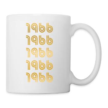 Jahr 1966 - Tasse - Weiß - Rechts