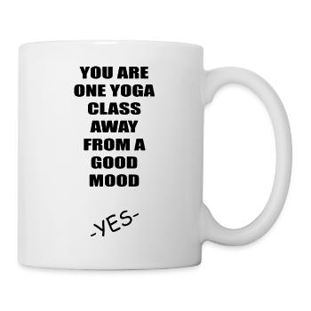 Yoga Méditation Spa Namaste - Mug blanc - blanc - Droite