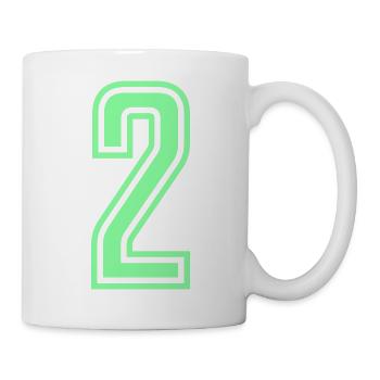2 - Tasse - Weiß - Rechts