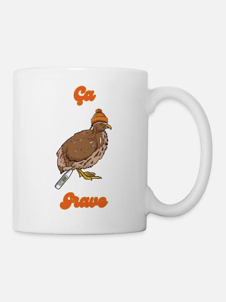 Ça caille grave froid - Mug blanc - blanc