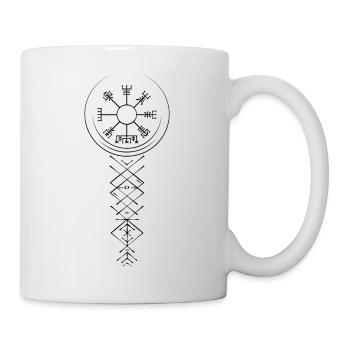 Vegvisir - Tasse - Weiß - Rechts