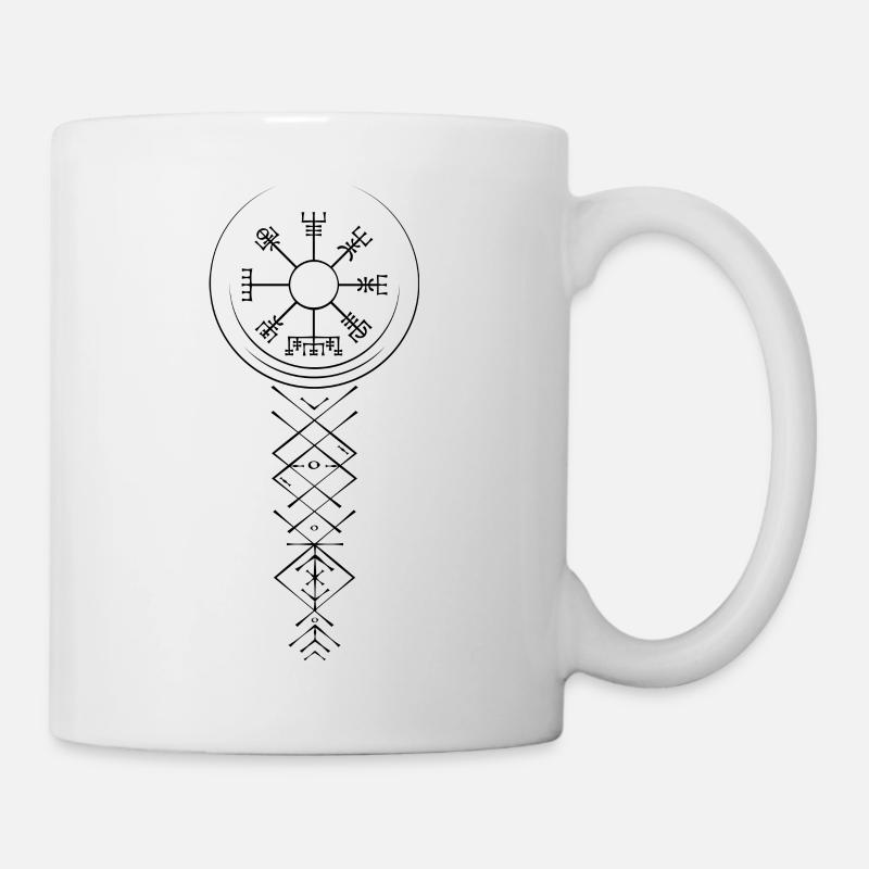 Vegvisir - Tasse - Weiß