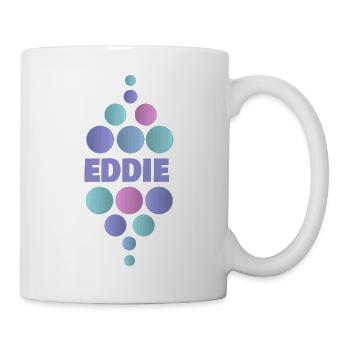 Eddie as a first name - Mug - white - Right