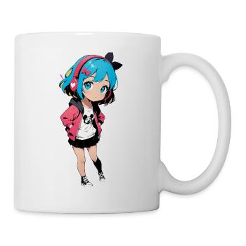 Street Art Girl 23242 - Mug - white - Right