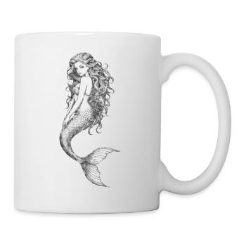 Au fond de la mer 🧜 - Mug blanc - blanc - Droite