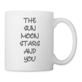 The Sun, Moon, Stars & You - Mug - white - Right