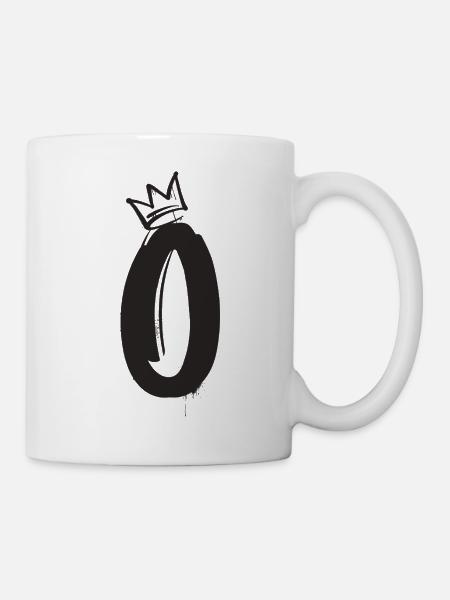 O - Tasse - Weiß