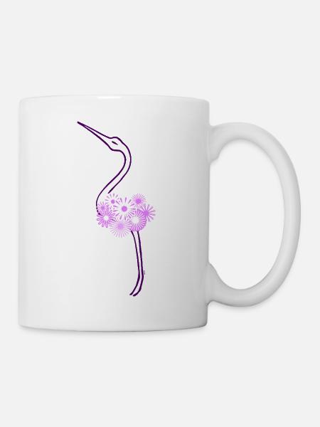 Storch - Tasse - Weiß
