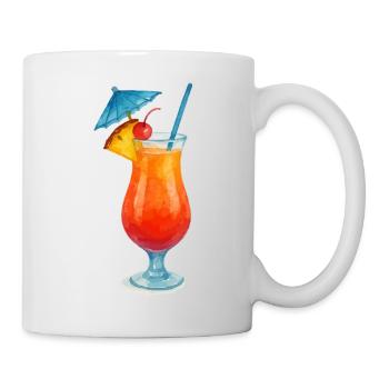 cocktail - Mug blanc - blanc - Droite