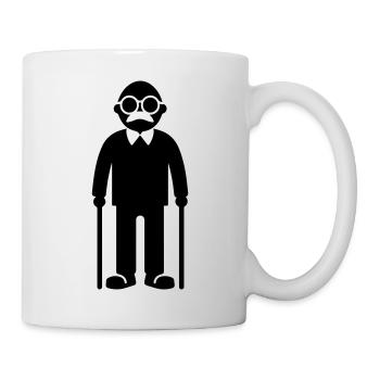 Grandpa Senior - Mug - white - Right