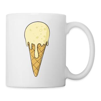 cream | Vanilla Cream | Icecream - Mug - white - Right