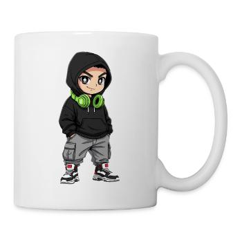 Urban Teen Cartoon Character Design - Mug - white - Right